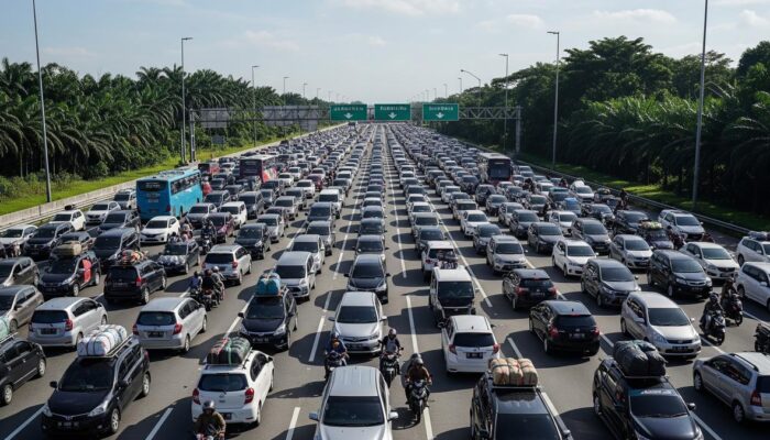 Puncak Mudik Lebaran 2026 Catat Rekor Tertinggi Sepanjang Masa