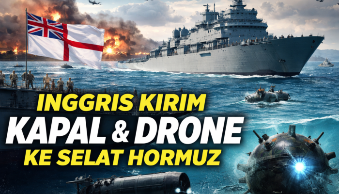Inggris Pertimbangkan Kirim Kapal dan Drone untuk Operasi Ranjau di Selat Hormuz