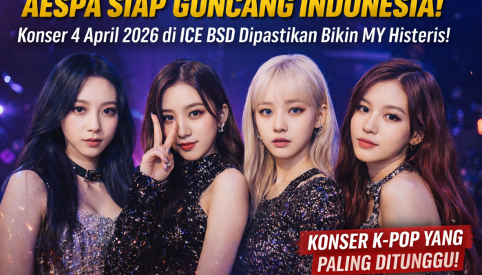 Aespa Siap Guncang Indonesia! Konser 4 April 2026 di ICE BSD Dipastikan Bikin MY Histeris