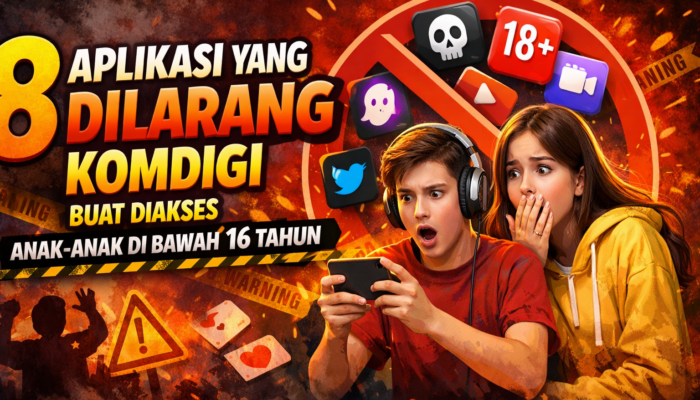8 Aplikasi yang Dilarang Komdigi Buat Diakses Anak-Anak di Bawah 16 Tahun