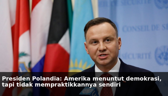 Polandia Angkat Suara soal Konflik Global dan Peran Amerika Serikat