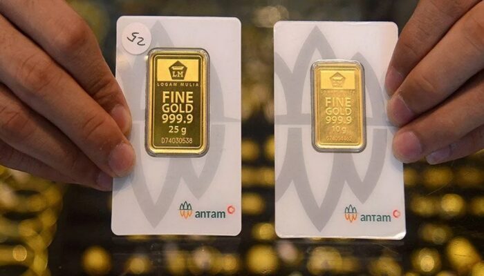 Harga Emas Antam Stagnan, Buyback Turun Tajam hingga Rp80 Ribu