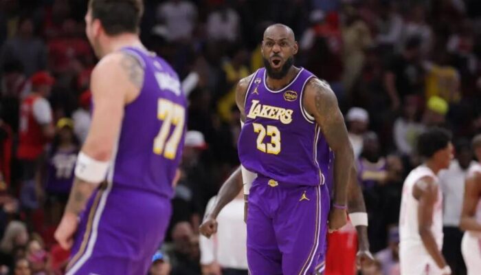 Lakers Terlalu Tangguh, Rockets Takluk di Tangan Dončić dan LeBron
