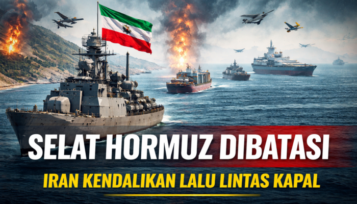 Iran Kendalikan Ketat Selat Hormuz, Kapal Wajib Kantongi Izin