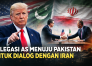 Delegasi AS Menuju Pakistan untuk Lanjutkan Pembicaraan dengan Iran, Kata Trump