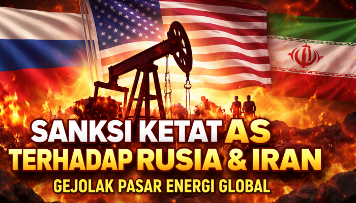 AS Perketat Tekanan Ekonomi, Sanksi Minyak terhadap Rusia dan Iran Diperkeras