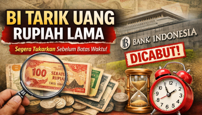 Bank Indonesia Tarik Puluhan Uang Rupiah Lama dari Peredaran