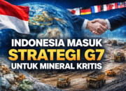 Indonesia Masuk Radar Strategi G7 dalam Kerja Sama Mineral Kritis