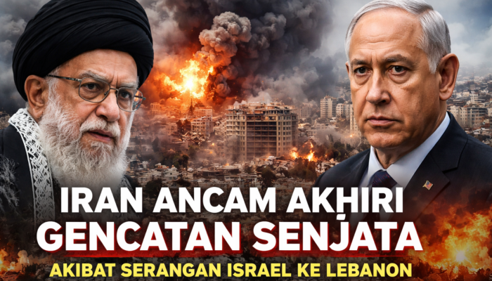 Iran Isyaratkan Batalkan Gencatan Senjata Jika Serangan Israel ke Lebanon Berlanjut