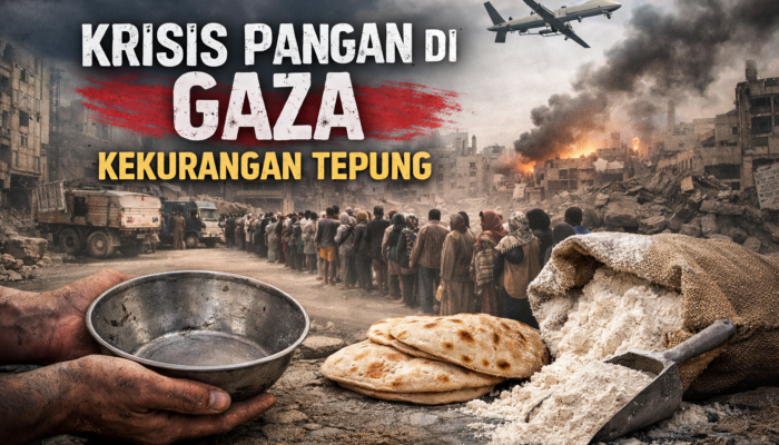 Krisis Pangan di Gaza Kian Parah, Kebutuhan Tepung Tak Terpenuhi