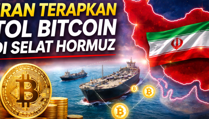 Iran Terapkan Skema ‘Tol Bitcoin’ untuk Kapal di Selat Hormuz