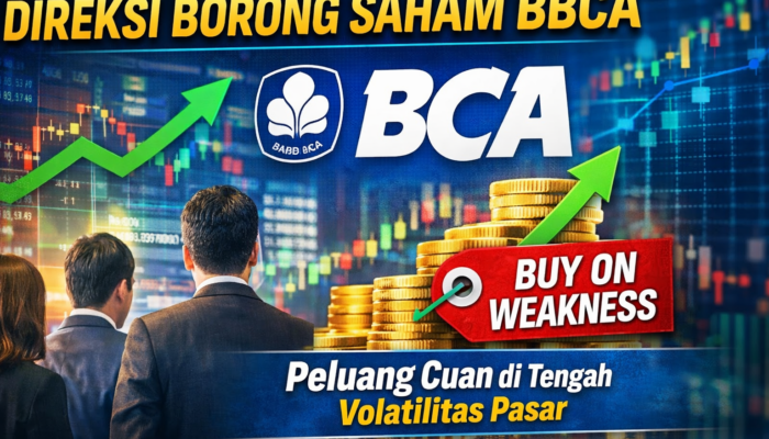 Aksi Borong Saham PT Bank Central Asia Tbk oleh Direksi, Strategi Buy on Weakness Mulai Terlihat